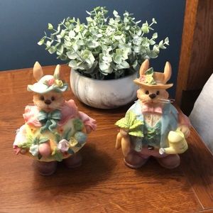 Easter Bunny Figurines